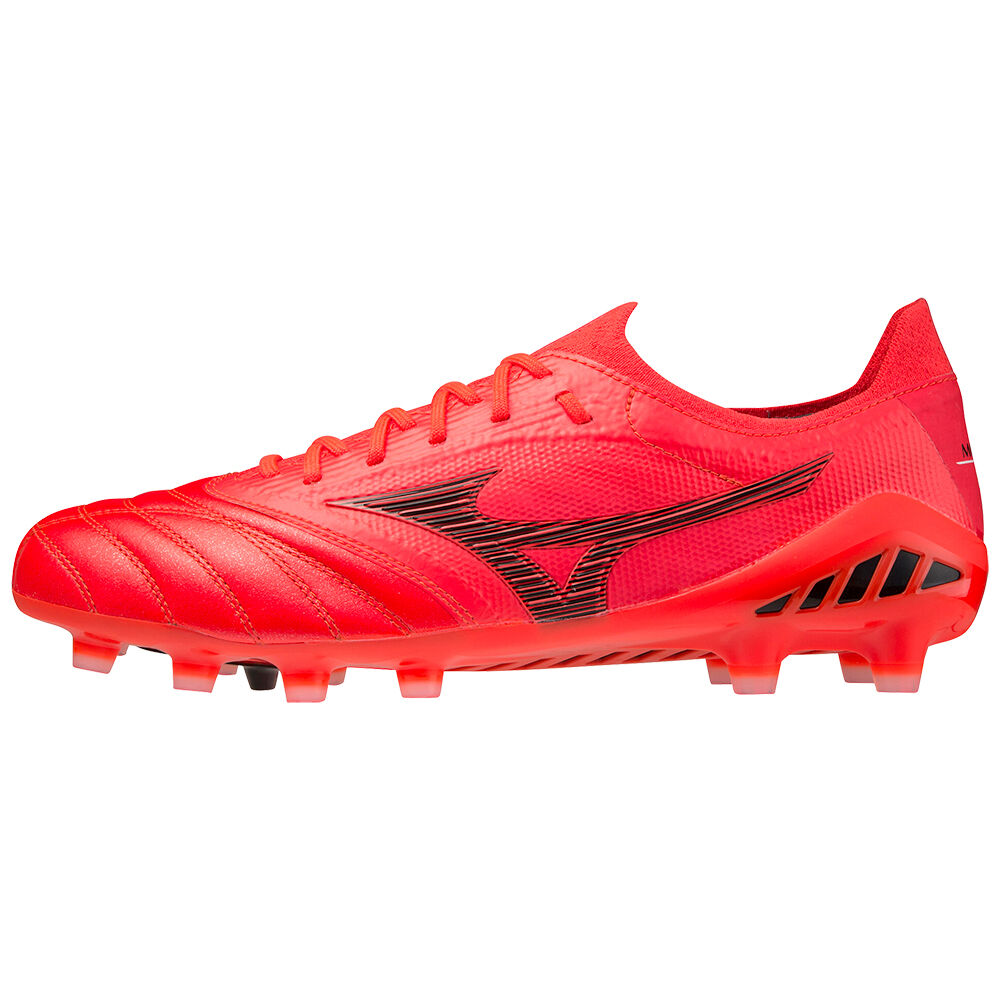 Mizuno Morelia Neo III Beta Japan Férfi Focicipő Piros/Fekete CQY486532